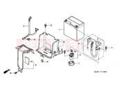 HONDA NES150Y @150 2000 F-17 BATTERY