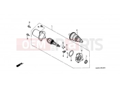 HONDA SK50MP DIO SR 1993 E-4 STARTER ENGINE