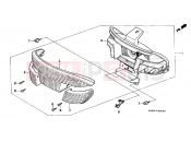 HONDA SK50MP DIO SR 1993 F-22 REAR COMBINATION PATTERN