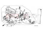 HONDA SK50MP DIO SR 1993 F-2 METER