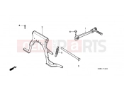 HONDA SK50MP DIO SR 1993 F-16 SUPPORT / BLOWER ARM