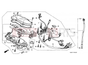 HONDA SK50MR DIO SR 1994 F-2 METER (1)