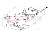 HONDA SES1252 Dylan 125 2002 F-24 REAR COMBINATION LAMP