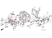 HONDA SES1253 Dylan 125 2003 E-2 HENGERFEJ