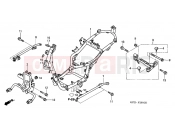 HONDA SES1253 Dylan 125 2003 F-26 FRAME HOUSING