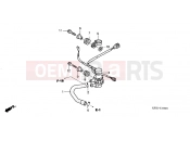 HONDA SES1504 Dylan 150 2004 E-18 SOLENOID VALVE
