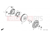 HONDA FES2501 Foresight 2001 E-12 DRIVE FRONT