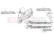 HONDA FES2501 Foresight 2001 SIGN F-33