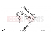 HONDA FES2502 Foresight 2002 E-3 CAMSHAFT / VALVE