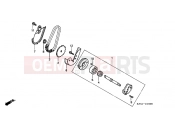 HONDA FES2502 Foresight 2002 E-9 OIL PUMP