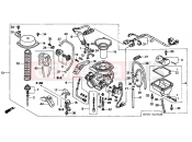 HONDA FES2502 Foresight 2002 E-17 CARBURETOR