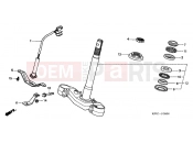 HONDA FES2502 Foresight 2002 F-8 STEERING WHEEL