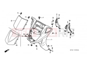 HONDA FES2502 Foresight 2002 F-10 FRONT COVER