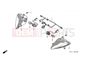 HONDA FES2502 Foresight 2002 F-26 FLASHING