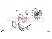 HONDA NSC110MPDE NSC110MPDE 2014 E-1 BURKOLAT/VENTILÁTORBURKOLAT