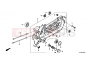 HONDA NSC110MPDE NSC110MPDE 2014 E-19-20 BAL FORGATTYÚHÁZ