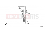 HONDA NSC110MPDE NSC110MPDE 2014 F-36 REAR SHOCK ABSORBER
