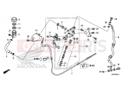 HONDA PCX150 (WW150C) 2012 F-5-10 MASTER CYLINDER