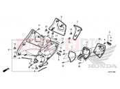 HONDA PCX150 (WW150C) 2012 F-13 INTERIOR COVER