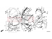 HONDA PCX150 (WW150D) 2013 F-12 FRONT COVER