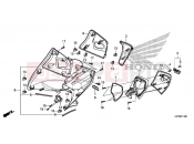 HONDA PCX150 (WW150D) 2013 F-13 INTERIOR COVER