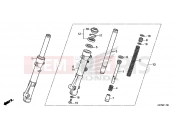 HONDA PCX150 (WW150D) 2013 F-17 FRONT FORK