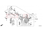 HONDA PCX150 (WW150D) 2013 F-18 FRONT BRAKE CALIPER