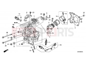 HONDA PCX150 (WW150E) 2014 E-3 CYLINDER HEAD