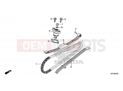 HONDA PCX150 (WW150E) 2014 E-5 TIMING CHAIN ​​/ TENSIONER