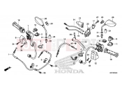 HONDA PCX150 (WW150E) 2014 F-4 HANDLE LEVER / SWITCH / CABLE