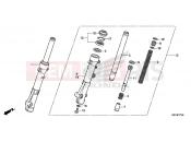 HONDA PCX150 (WW150E) 2014 F-17 FRONT FORK