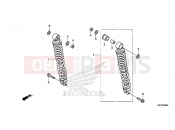 HONDA PCX150 (WW150E) 2014 F-36 REAR SHOCK ABSORBER