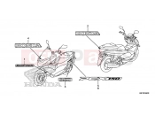 HONDA PCX150 (WW150E) 2014 F-48 SIGN / LOGO