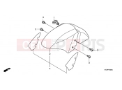 HONDA PES1256 PS125i 2006 F-7 FRONT FENDER