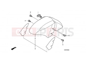 HONDA PES125A PS125i 2010 F-7 FRONT FENDER