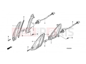HONDA PES125A PS125i 2010 F-23 FLASHING