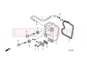 HONDA PES125R9 PS125i R 2009 E-1 VALVE COVER