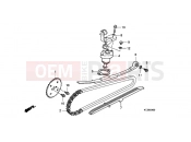HONDA PES125R9 PS125i R 2009 E-4 TIMING CHAIN ​​/ TENSIONER