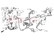 HONDA PES125R9 PS125i R 2009 F-25 WIRING HARNESS