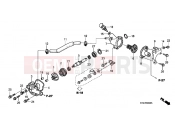 HONDA PES1507 PS150i 2007 E-6 WATER PUMP