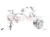 HONDA PES1507 PS150i 2007 E-17 THROTTLE HOUSING