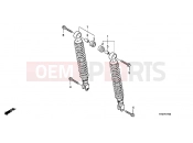 HONDA PES1507 PS150i 2007 F-21 REAR SHOCK ABSORBER