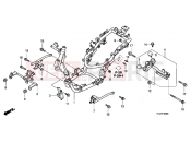 HONDA PES1507 PS150i 2007 F-26 FRAME HOUSING