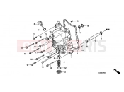 HONDA PES1508 PS150i 2008 E-7 RIGHT CRANKSHAFT COVER