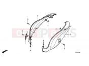 HONDA PES1508 PS150i 2008 F-10 BODY COVER