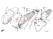 HONDA PES1508 PS150i 2008 F-15 SEAT / LUGGAGE BOX