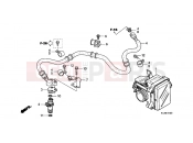 HONDA PES150A PS150i 2010 E-17 THROTTLE HOUSING