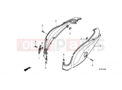 HONDA PES150A PS150i 2010 F-10 BODY COVER