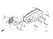 HONDA PES150R8 PS150i 2008 E-11 LEFT CRANKSHAFT COVER