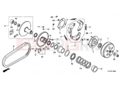 HONDA PES150R8 PS150i 2008 E-13 DRIVED PAGE